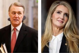 David Perdue and Kelly Loeffler